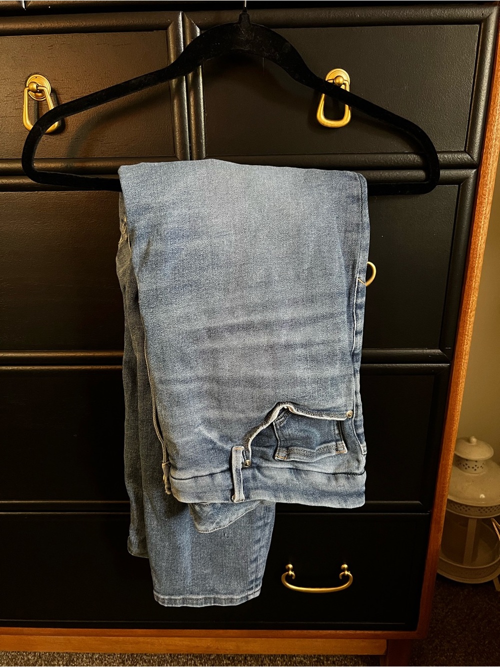 Good American High Waisted Light Blue Denim Jeans